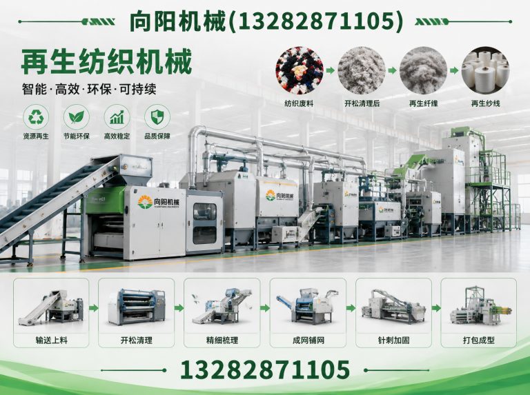 南阳再生纺织机械展示图